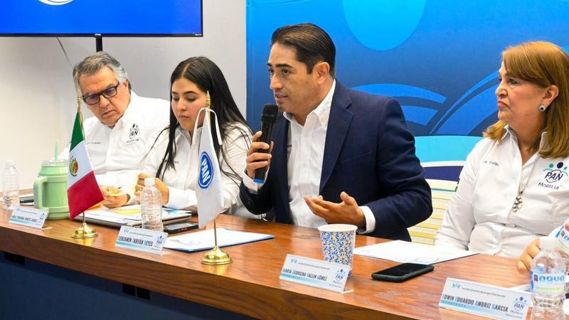 PAN Morelia se refuerza internamente y junto a las familias morelianas vamos a combatir al cártel de Morena en 2027: Benjamín Farfán 