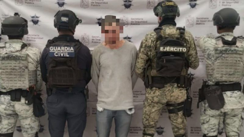En Morelia y Zamora, Michoacán, detienen a dos sujetos en posesión de armas de fuego 
