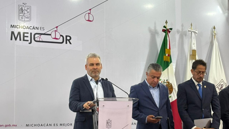 En 2026, más presupuesto a Centros Penitenciarios de Michoacán para combatir la extorsión: Bedolla 