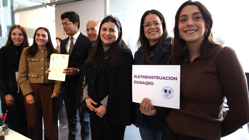 Avanza iniciativa de reforma en materia de salud menstrual en Querétaro: Luis Zapata 