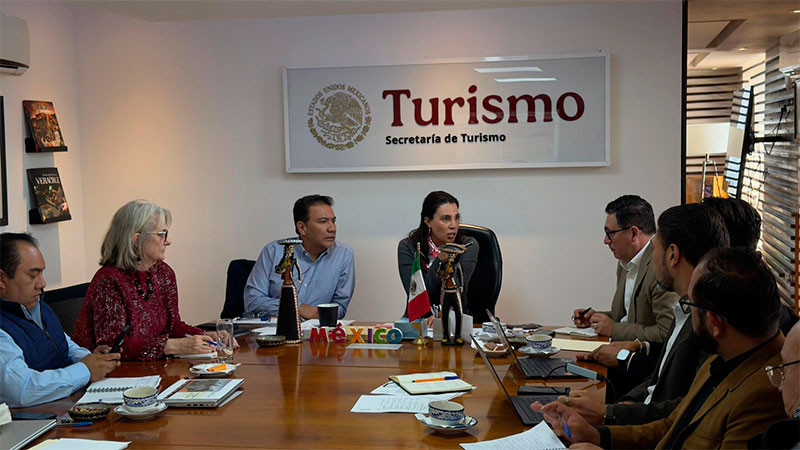  Sectur federal y estatal fortalecen estrategia turística en el marco del Plan Michoacán 