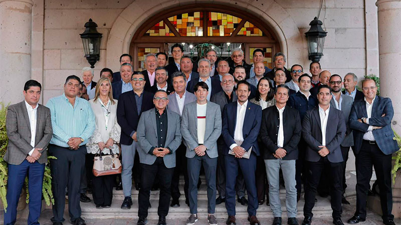  Empresarios se suman al Plan Michoacán y respaldan acciones de Bedolla y Sheinbaum 