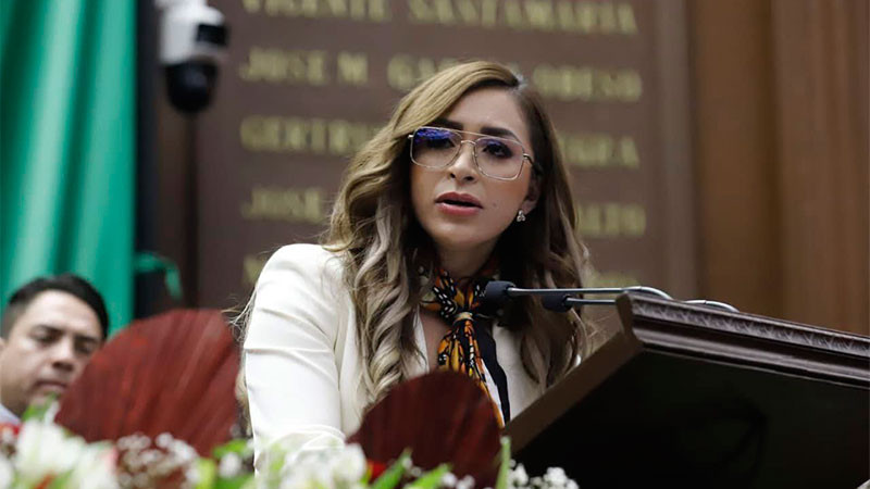 Grecia Aguilar llama al Congreso del Estado a no evadir el debate sobre la inseguridad en Michoacán 
