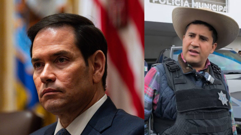 Estados Unidos dispuesto a ayudar a México tras homicidio de Carlos Manzo: Marco Rubio 