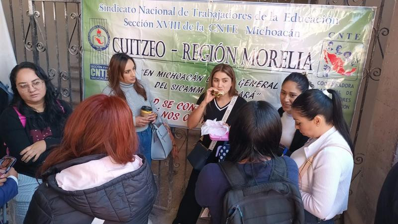 Magisterio Michoacano inicia Paro de 48 Horas; CNTE exige diálogo 