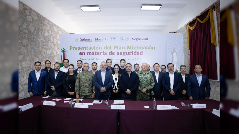 Congreso del Estado trabajará en reformas necesarias para fortalecer aparato legal en pro del Plan Michoacán 