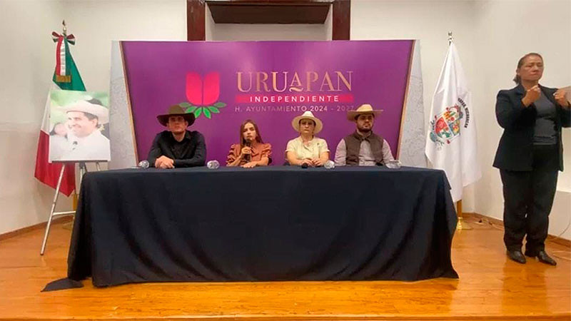 Solicitó alcaldesa de Uruapan a Harfuch un plan específico de seguridad para el municipio  