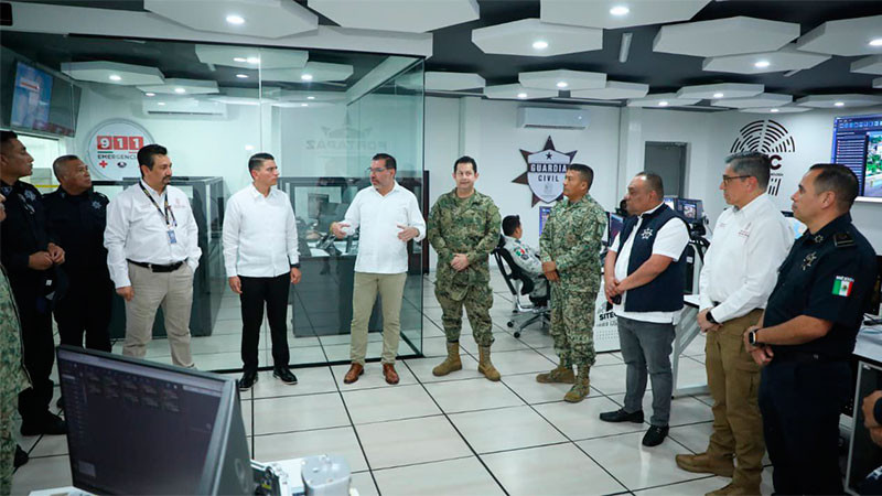 Secretarías de Seguridad Pública de Michoacán y Guerrero consolidan coordinación operativa 