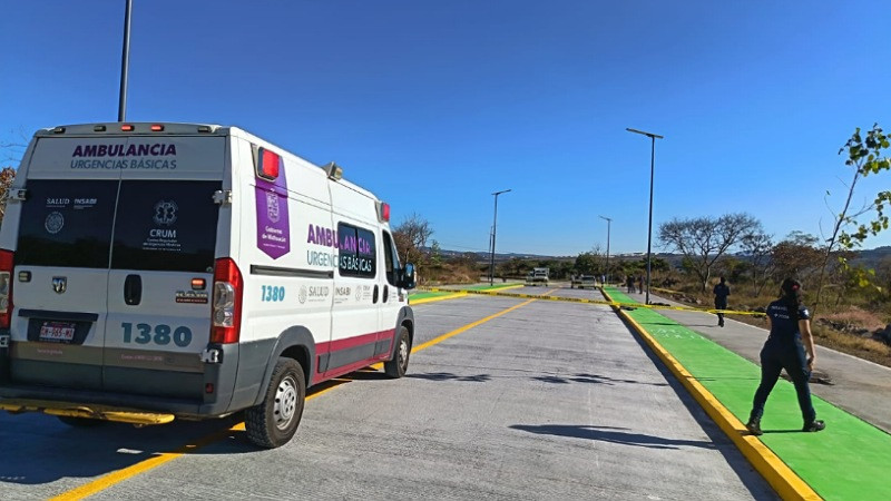 Identifican a hombres que perdieron la vida tras derrapar en su motocicleta en Morelia, Michoacán 