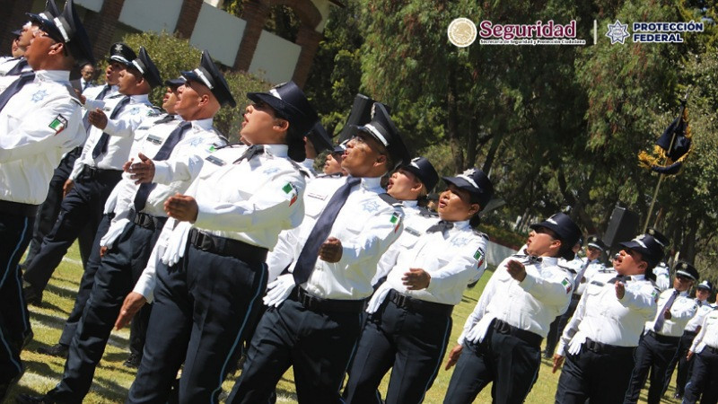 SSPC fortalece operaciones con nueva generación de cadetes del servicio de protección federal 