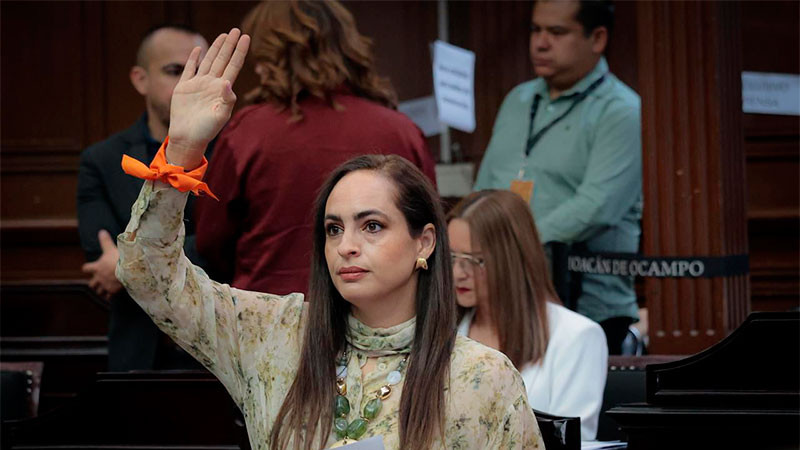  Sandra Arreola reconoce la importancia de fortalecer la estrategia de seguridad en Michoacán 