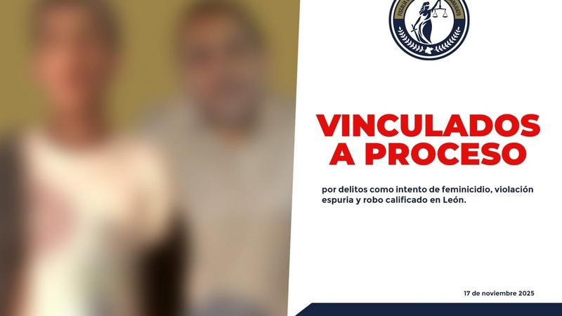 A prisión preventiva dos acusados por tentativa de feminicidio y violencia sexual en León 