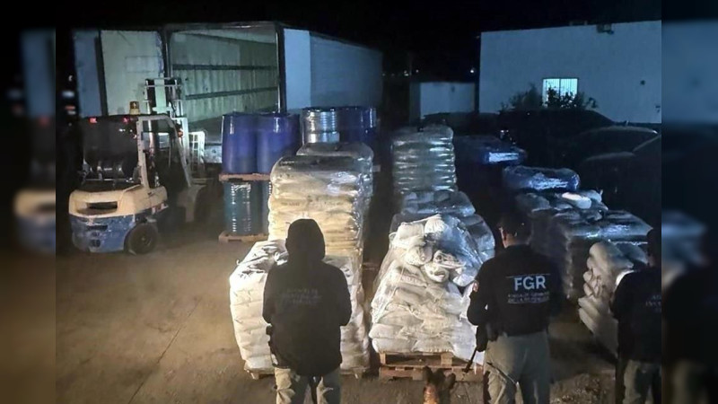Golpe de suerte: Militares aseguran tráiler lleno de precursores y municiones abandonado en brecha de Lázaro Cárdenas, Michoacán  