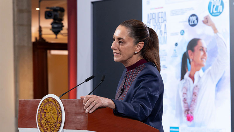 Afirma Sheinbaum que no habrá intervención militar de EU en México 