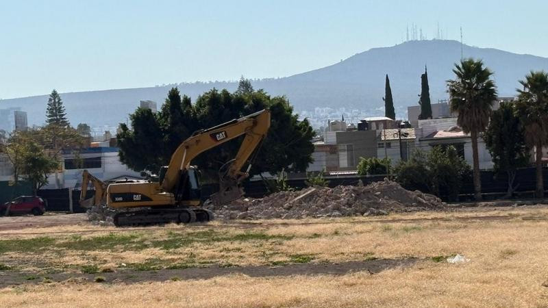En rehabilitación Unidad Deportiva Josefa Ortíz de Domínguez de Querétaro 