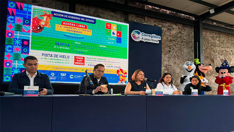 Presentan programa navideño para Corregidora, Querétaro 