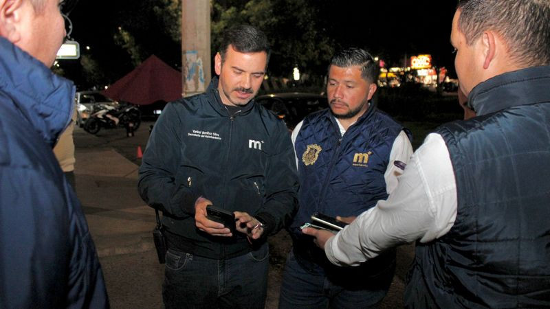 Yankel Benítez implementa operativo para regular niveles de ruido en establecimientos de Morelia 