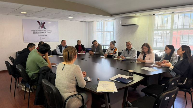 Atiende CEEAV caso de víctima que falleció por fuego cruzado en Michoacán 