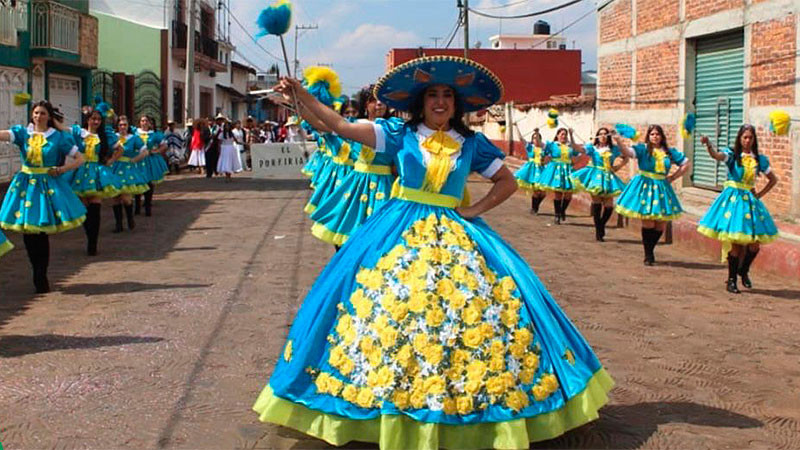 Conmemoró Morelos el 115 aniversario de la Revolución Mexicana con acto cívico, desfile y festival cultural 