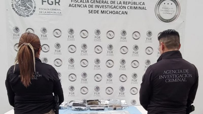 Aseguran sustancias nocivas en empresa de paquetería de Tarímbaro, Michoacán 