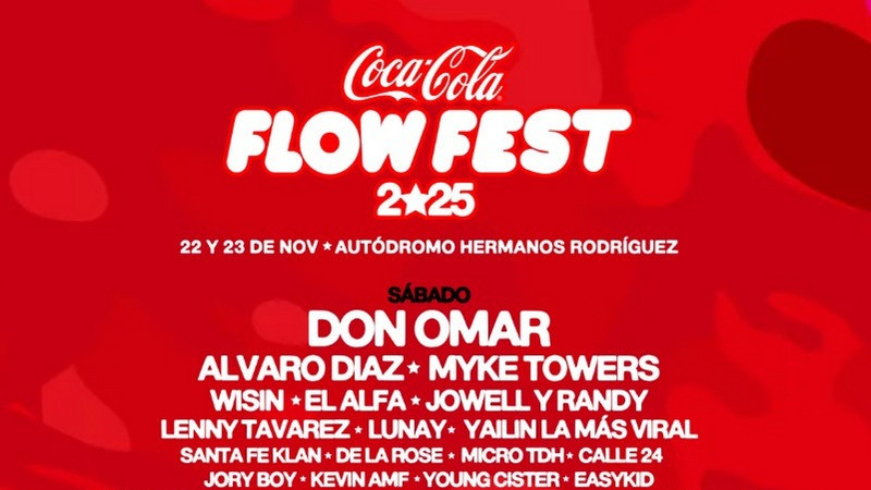 Despliegan amplio operativo por el “Coca Cola Flow Fest 2025” en el Autódromo y el Estadio GNP 