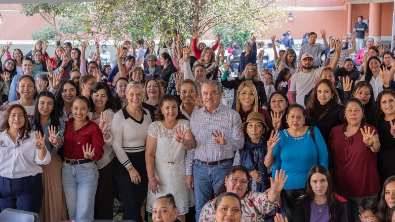 Las mujeres son las protagonistas de la transformación y del Plan Michoacán: Morón  