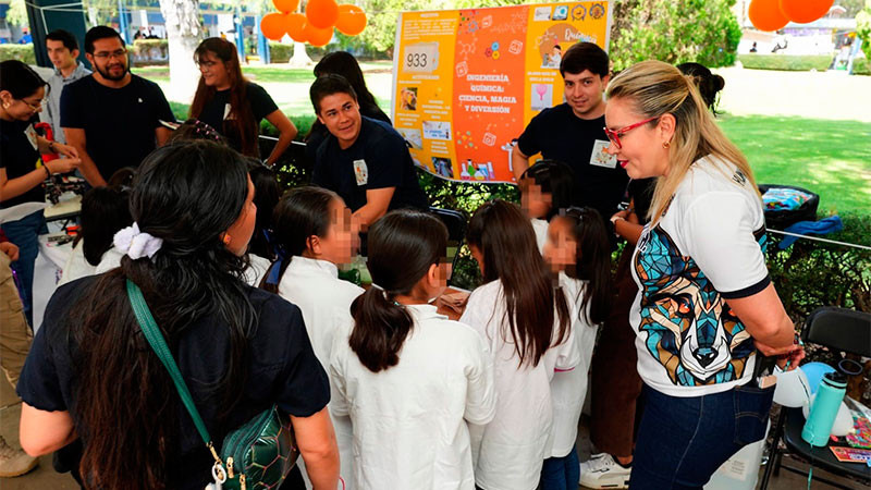 La UMSNH suma el Tianguis de la Ciencia al Plan Michoacán 
