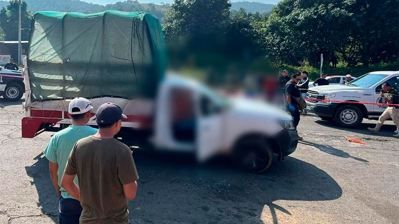 Ultiman a tiros a dos personas en Chilchota, Michoacán  