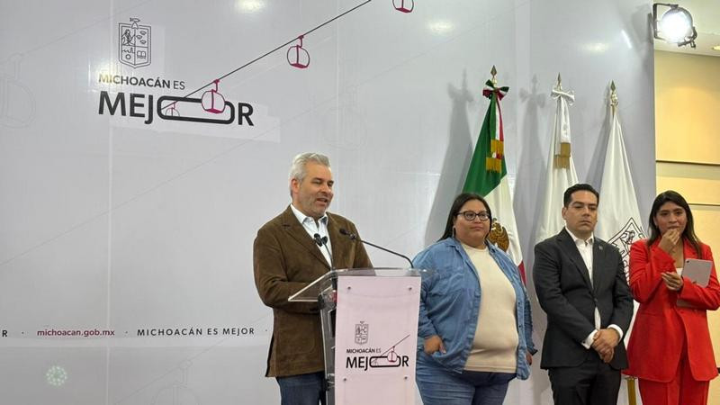 Familia de Manzo confía en las investigaciones del caso, afirma gobernador de Michoacán 