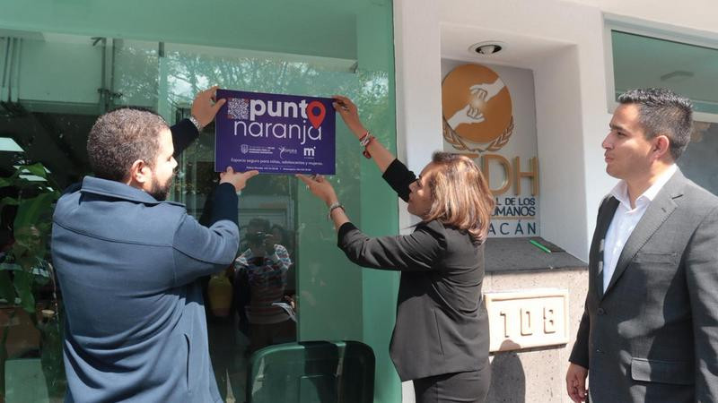 A partir de hoy, las instalaciones de la CEDH son Punto Naranja 