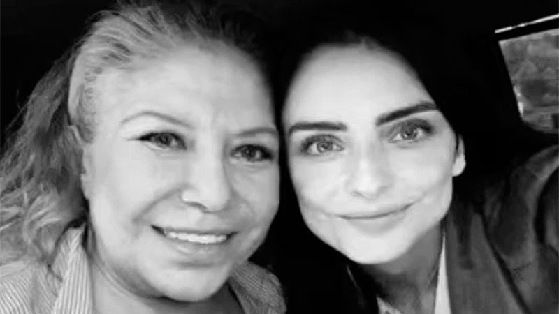 Confirma Aislinn Derbez que su madre falleció a causa de un infarto 