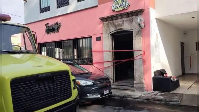 Se incendia "Chelería" de Morelia atras del Bosque Cuauhtémoc 