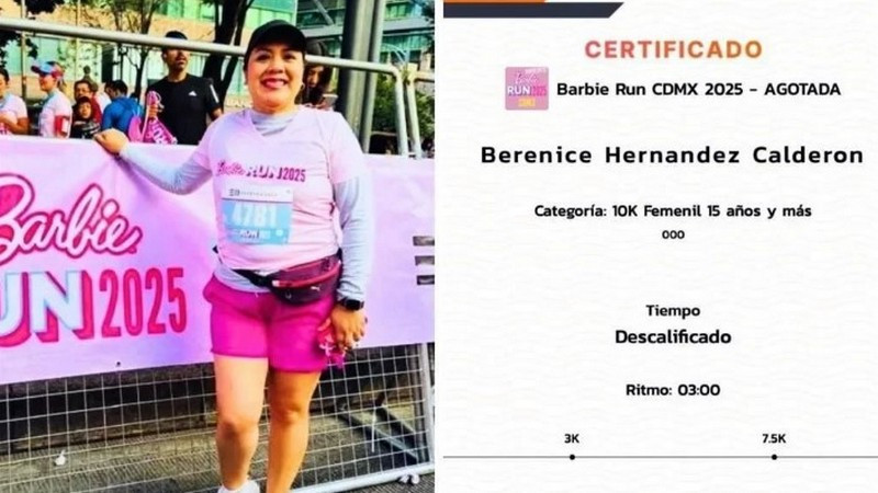 ¡A lo Roberto Madrazo!: cachan a alcaldesa morenista haciendo trampa en carrera de 10 kilómetros; los hizo en 30 minutos 