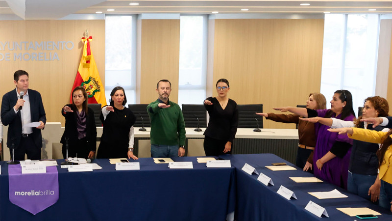 Alfonso Martínez instala Sistema Municipal para atender la violencia contra las mujeres 