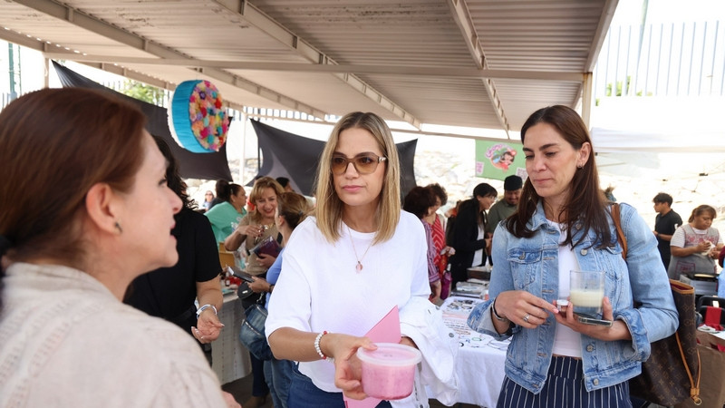Inauguró Car Herrera la Expo Venta 2025 en la Casa de la Mujer de Querétaro 