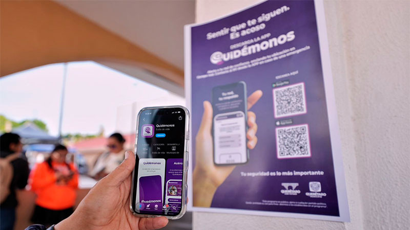 Presenta Felifer Macías la aplicación "Quidémonos", para erradicar la violencia contra las mujeres  