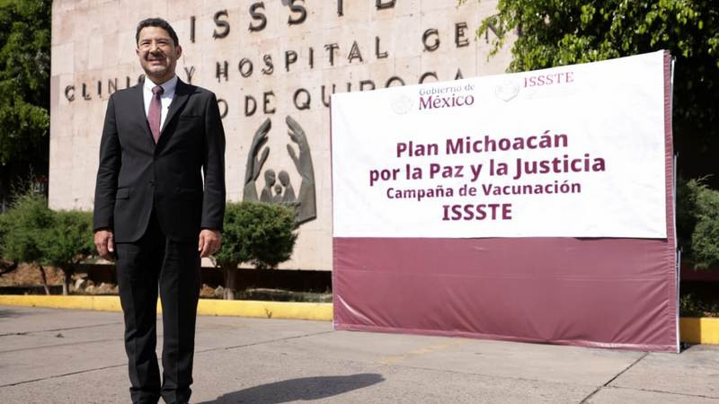 En Morelia, Martí Batres destaca acciones del ISSSTE en el Plan Michoacán por la Paz y la Justicia 