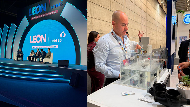  Adolfo Torres fortalece la modernización del Ooapas en la Convención Aneas 2025 