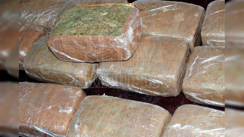 Michoacán: Detenido en Zitácuaro con 100 kilos de yerba, es vinculado a proceso 