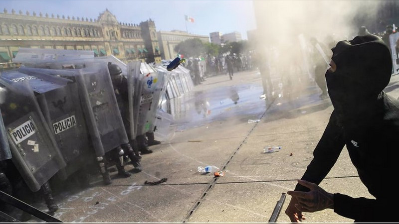 Morena acusa a ‘Alito’ Moreno de usar grupos de choque para provocar violencia en la movilización de la Generación Z 