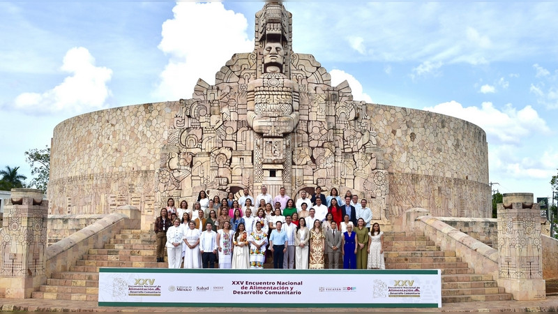 Participa SEDIF en el XXV Encuentro Nacional de Alimentación y Desarrollo Comunitario en Mérida 
