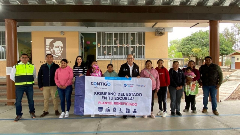 Mejora IFEQ escuelas en el municipio de Ezequiel Montes 