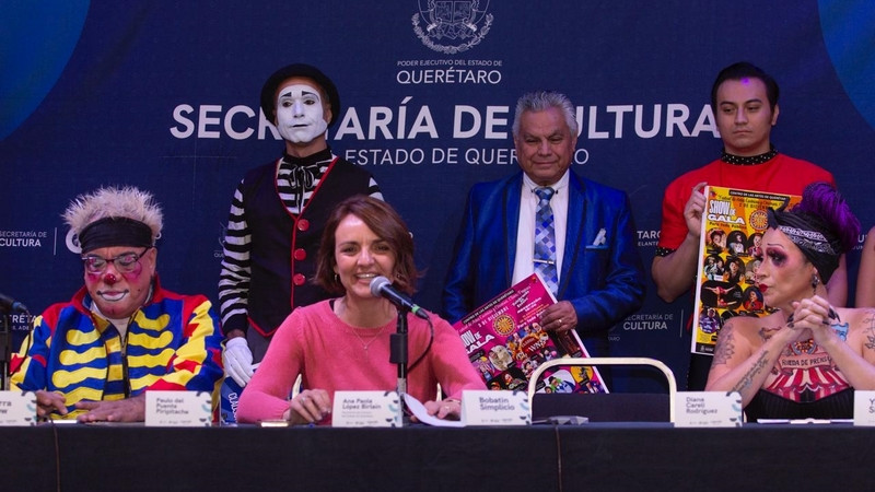Payasos, magos y trapecistas llegan a Querétaro con el Boba Fest Festejando en Escena 