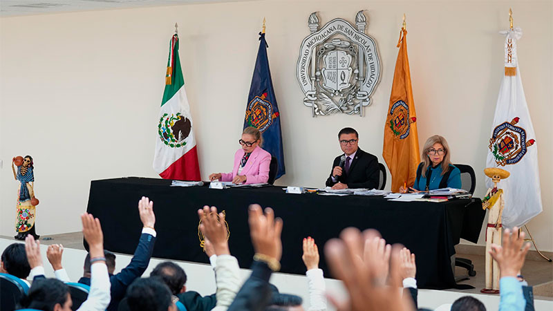 Consejo Universitario aprueba el Proyecto de Estimación de Ingresos y Presupuesto de Egresos 2026 de la UMSNH por la cantidad de 5,267,311,052.24  