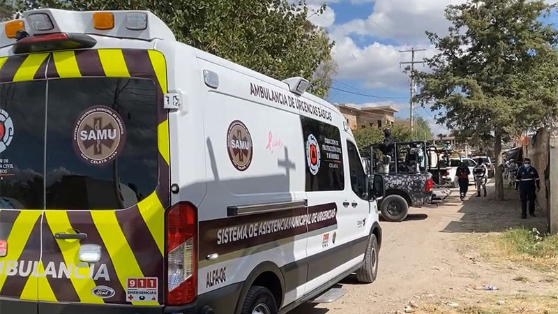 Pierde la vida un hombre durante ataque armado en la comunidad de Tenería de Santuario de Celaya, Guanajuato 