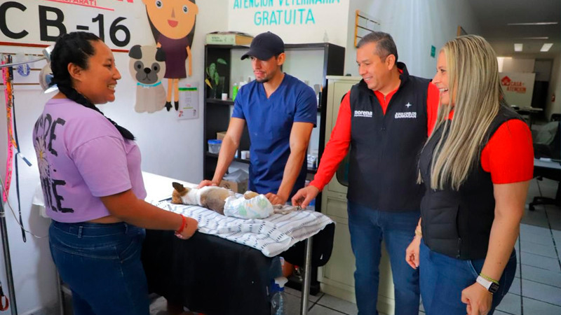 Barragán promueve esterilizaciones a bajo costo para impulsar la tenencia responsable de mascotas 