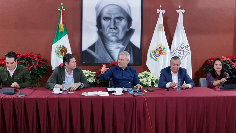 Bedolla y Alfonso Martínez revisan proyectos estratégicos para Morelia 