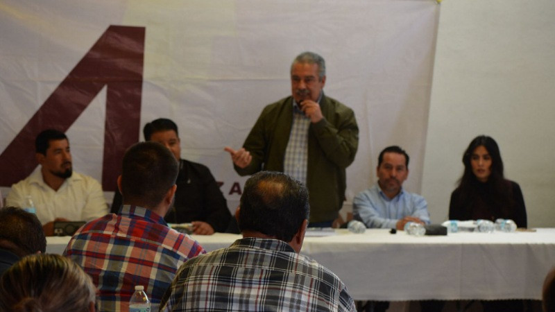 Convoca Morón a michoacanos a respaldar a Claudia Sheinbaum y festejar la transformación de México 