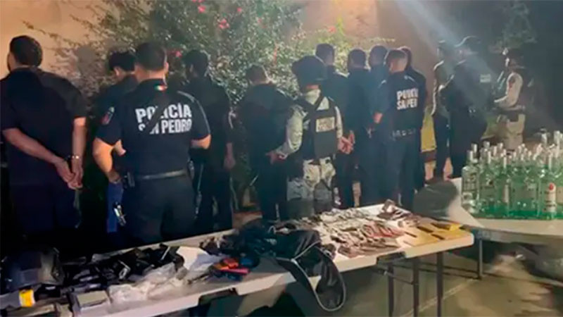 Revientan fiesta en Nuevo León con más de 350 menores de edad; hay 11 detenidos  