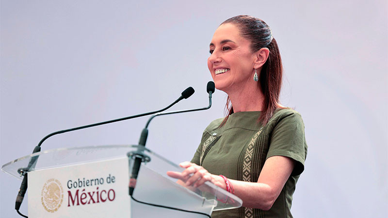 "En México el pueblo manda… con el pueblo todo, sin el pueblo nada”: Claudia Sheinbaum 